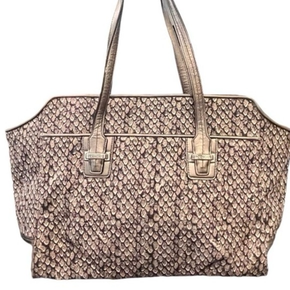 Coach Handbags - COACH "Taylor"  Python Snake
Print Alexis Carryall
Shoulder Bag